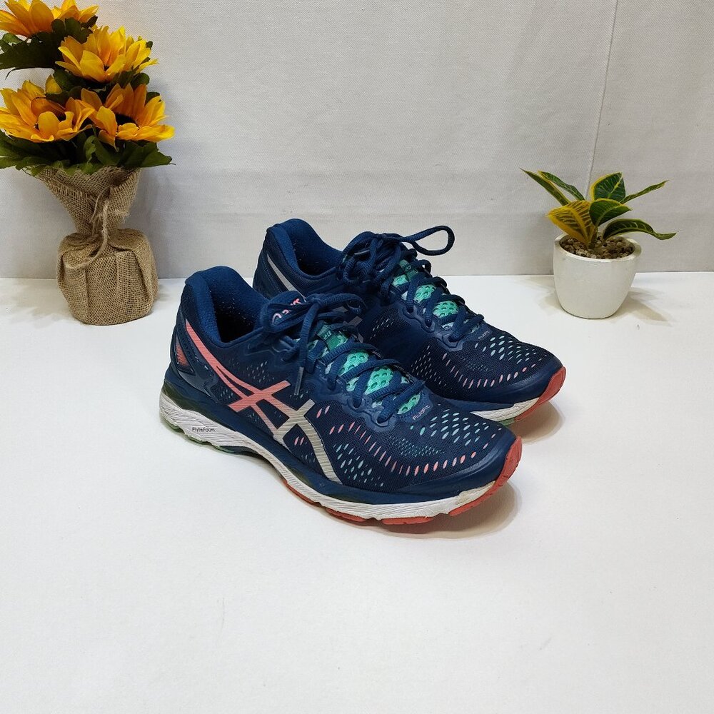Asics Gel-Kayano 23 T696N-5893 Flytefoam Dynamic Duomax Running Shoes Women US10
